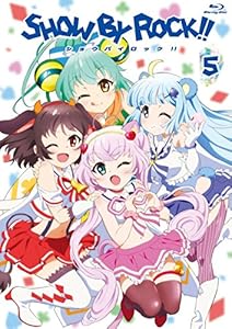 【Amazon.co.jp限定】 SHOW BY ROCK!! 5 (オリジナル缶バッチ付)(新規書き下ろしキャラクターソングCD(2曲)付き)(アプリゲーム「SHOW BY ROCK!!」アニメオリジナルURブロマイドDLコード付き)(全巻購入特典:描き下ろし