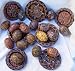 3 Ukrainian wooden Hand made Hand painted Pysanka Eggs