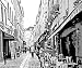 Brewster Jennifer Clark 94536 Pre-pasted Wall Mural Along Paris Streets, 108-Inch Height x 90-Inch Width