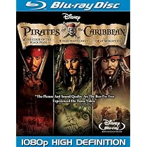 Pirates of the Caribbean Trilogy [Blu-ray]