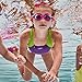 Speedo Little Girls' Infinity Splice 1Piece, Royal Purple, 12