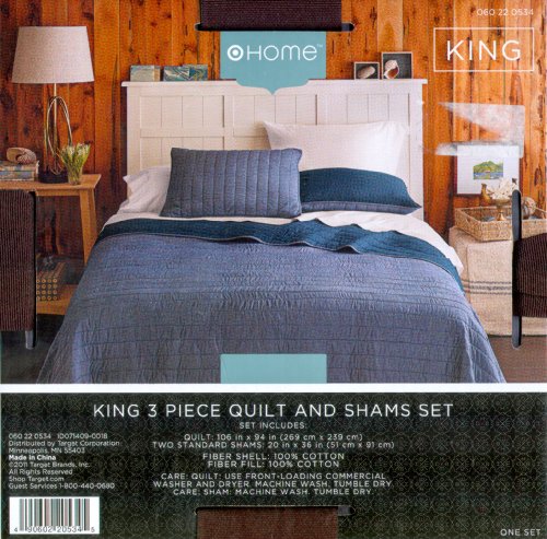 Target @ Home Quilt and Sham Set - King Size Target @ Home Quilt and Sham Set - King Size