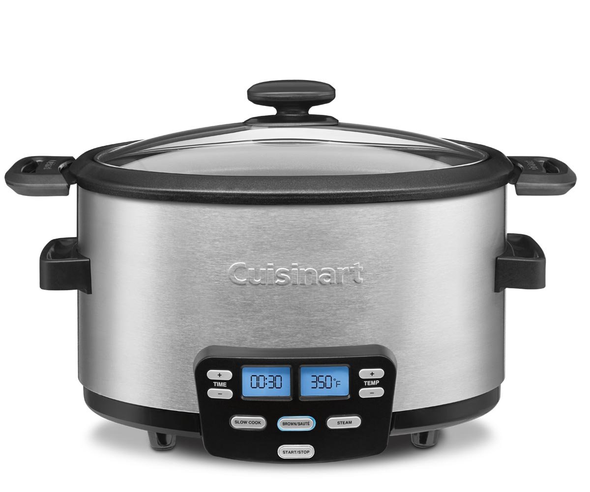 Cuisinart MSC400 3In1 Cook Central 4Quart MultiCooker Slow Cooker,