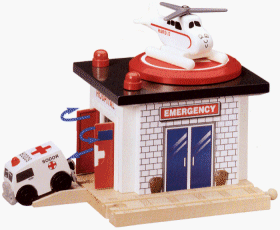 61iMFg71MgL Thomas & Friends Wooden Railway   Rescue Hospital