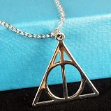 Harry Potter 925 Silver Deathly Hallows Necklace Pendant