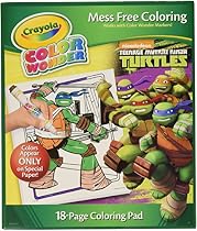Crayola Color Wonder Coloring Pad, Teenage Mutant Ninja Turtles
