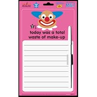 Salty The Clown - Today Was A Total Waste Of Make-Up - Write On Wipe Off Memo Magnet