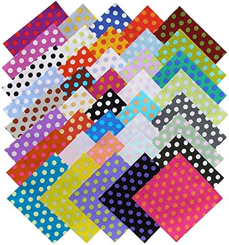 Kaffe Fassett SPOTS POLKA DOTS Precut 5-inch Cotton Fabric Quilting Squares Charm Pack Assortment Westminster Fibers