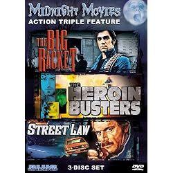 Midnight Movies Vol 3: Action Triple Feature (Big Racket/Heroin Busters/Street Law)