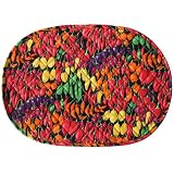 Calypso Oval Quilted Placemat