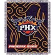 Phoenix Suns NBA Triple Woven Jacquard Throw (Tattoo Series) (48x60")"