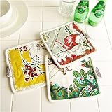 Printed pot holder�k�v�����g �|�b�g�z���_�[�l �E�G�X�^��