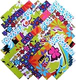 5" HIPPIE CHICKS Marcus Brothers Fabric Squares