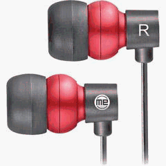 Audiovox JHB564 Headshox Earbuds (Metal Red)