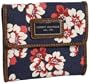 Tommy Hilfiger Mission Floral French Purse,Medieval Blue,one size