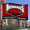 Arkansas Razorbacks 3'x5' Collegiate Flag