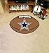FANMATS 5726 Dallas Cowboys Football Rug - 20.5in. x 32.5in. | Sports Fan Home Decor Rug and Tailgating Mat