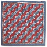 Red Log Cabin Quilt Queen 85X 95