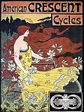 Art Print - America Crecent Cycles Poster 1899