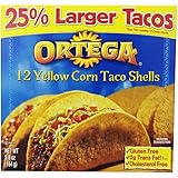 Ortega Taco Shells, Yellow Corn, 12 ct