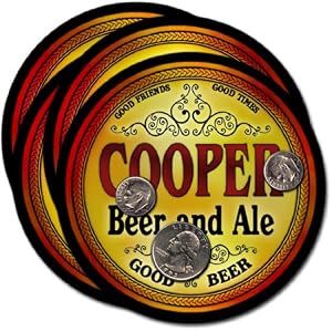 Cooper , CO Beer & Ale Coasters - 4pk