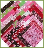 Deb Strain 5 LOVE IS IN THE AIR Fabric Charm Pack Squares Quilting Kit