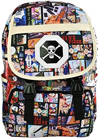 Sunohyesla® Anime Patterned Travel Backpack Lightweight School Bookbag Rucksack