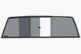 CRL Tri-Vent Three Panel Truck Slider with Solar Glass for 1995 - 2004 Toyota Tacoma