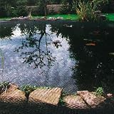 Siena Garden 22200 Teichabdecknetz 4 x 5m, 20 x 20 mm B&auml;ndchen