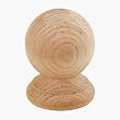 BW Creative Wood CE7040000W Cedar Ball Top