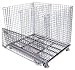 Worldwide Material Handling - W-5-404842-DIV - Collapsible Bulk Container, Silver, 41H x 40L x 48-1/2W, 1EA