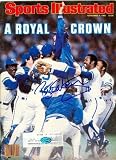 Bret Saberhagen autographed Sports Illustrated Magazine (Kansas City Royals 1985 World Series Champi