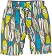 Carter's Boys 2-7 Surfboard Trunk, Grey, 4T