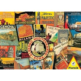 Piatnik - 1000 pi�ces - Vacances italiennes