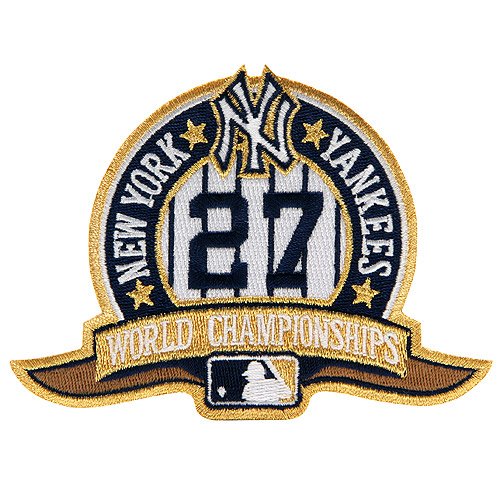 MLB New York Yankees 27th Championship Collectible Patch