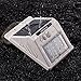 [Larger Version 16LED with Push-button Switch] Outdoor Solar Motion Lights-Built in 2200mah Rechargeable Lithium Battery-Motion Sensor Activated-For Patio Deck Yard Garden Home,2 Modes