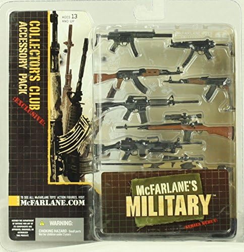 McFarlane's Military Toys 1:16 Collector's Club Accessory Pack Weapons #CCAP