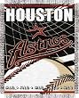Houston Astros Focus Series Throw Blanket - MLB Baseball Fan Shop Sports Team Merchandise