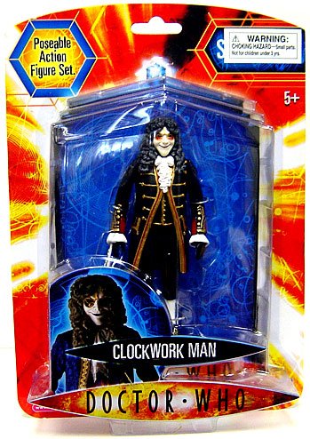 Doctor Who Toys:Doctor Who Underground Toys 5 inch Series 2 Action Figure Clockwork Man [Black] Images