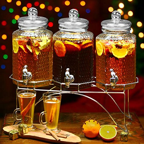 Triple drink dispenser party, event, decor, lemonade, wedding, online, shopping