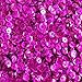 5mm Round Cup Sequins Fuchsia Pink Prism Reflective Metallic Loose Paillettes. Made in USA