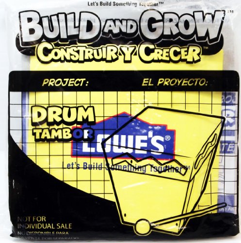 Lowe's Build and Grow Drum Construction Kit