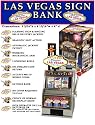 Fabulous Las Vegas Nevada Sign Slot Machine Bank