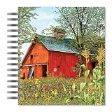 ECOeverywhere Grandpas Garden Picture Photo Album, 18 Pages, Holds 72 Photos, 7.75 x 8.75 Inches, Multicolored (PA12417)