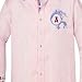 Robert Graham - Angels Pinstripe Baseball Shirt Medium
