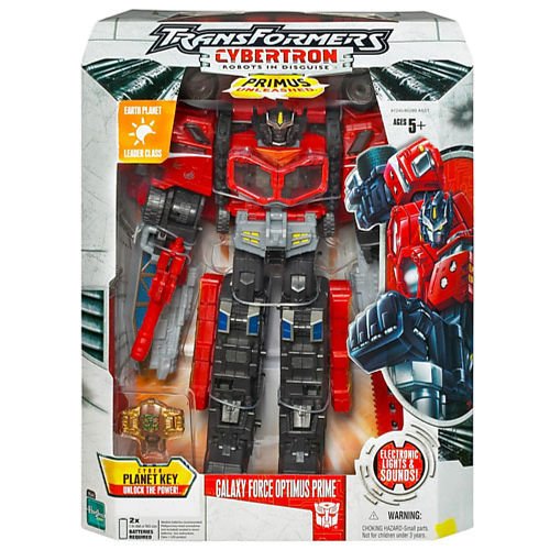 Childrens Toyshop  Toys : Transformers Cybertron Leader Galaxy Force Optimus Prime