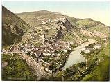 Klausen, general view, Tyrol, Austro-History wall sized print (photochrom) photochrome , 8x10