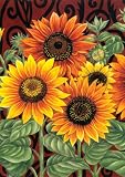 Sunflower Medley Garden Flag