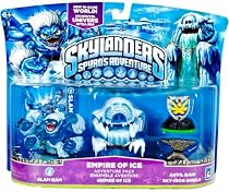 Figurine Skylanders: Spyro's adventure - Slam Bam + Empire of Ice + Shield + Anvil