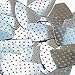 Sequin Red Polka Dot on Silver Fishscale Fin 1.5 inches Couture Loose Paillette Sequins